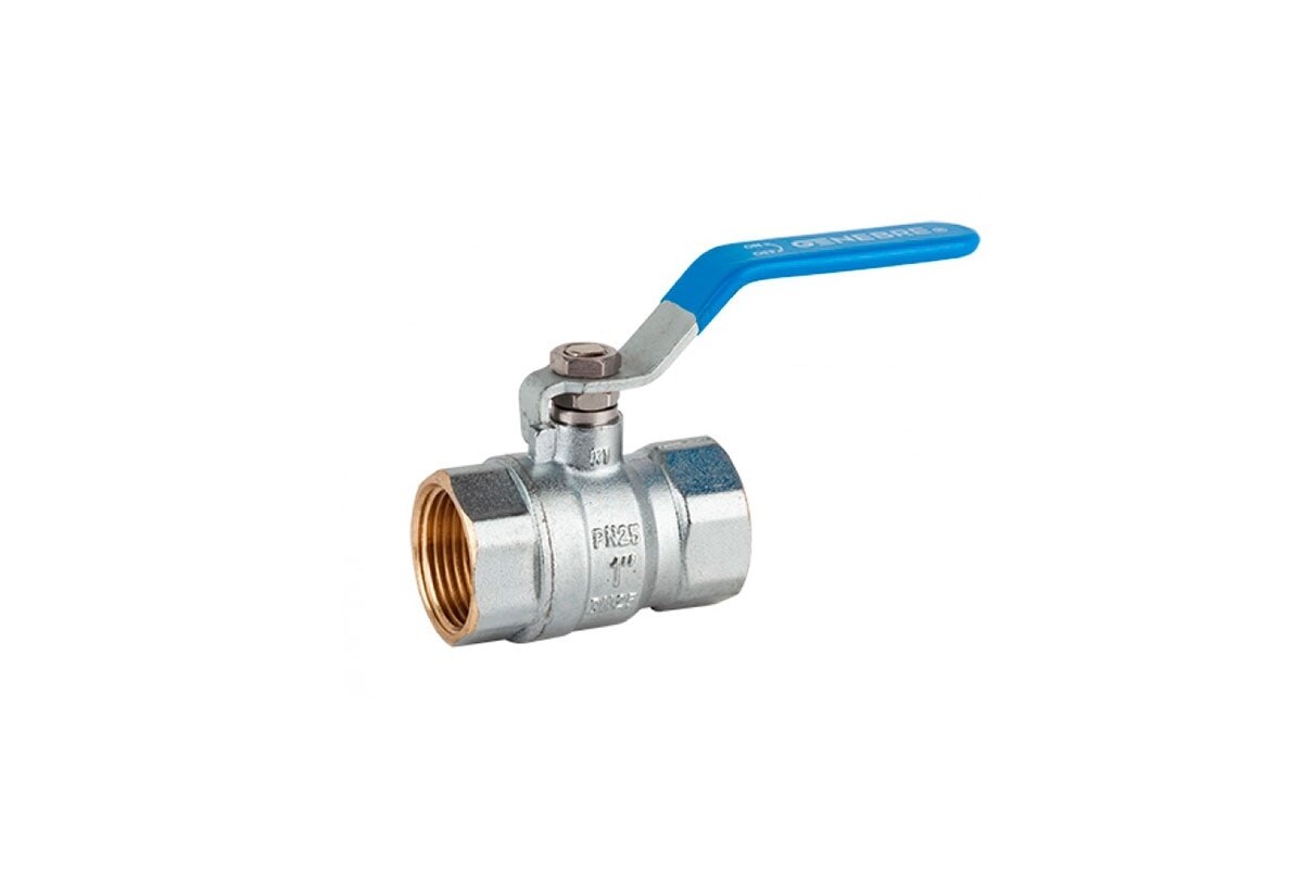 VALVULA DE BOLA 1/4 VUELTA GENEBRE 1-1/2" CROMADO