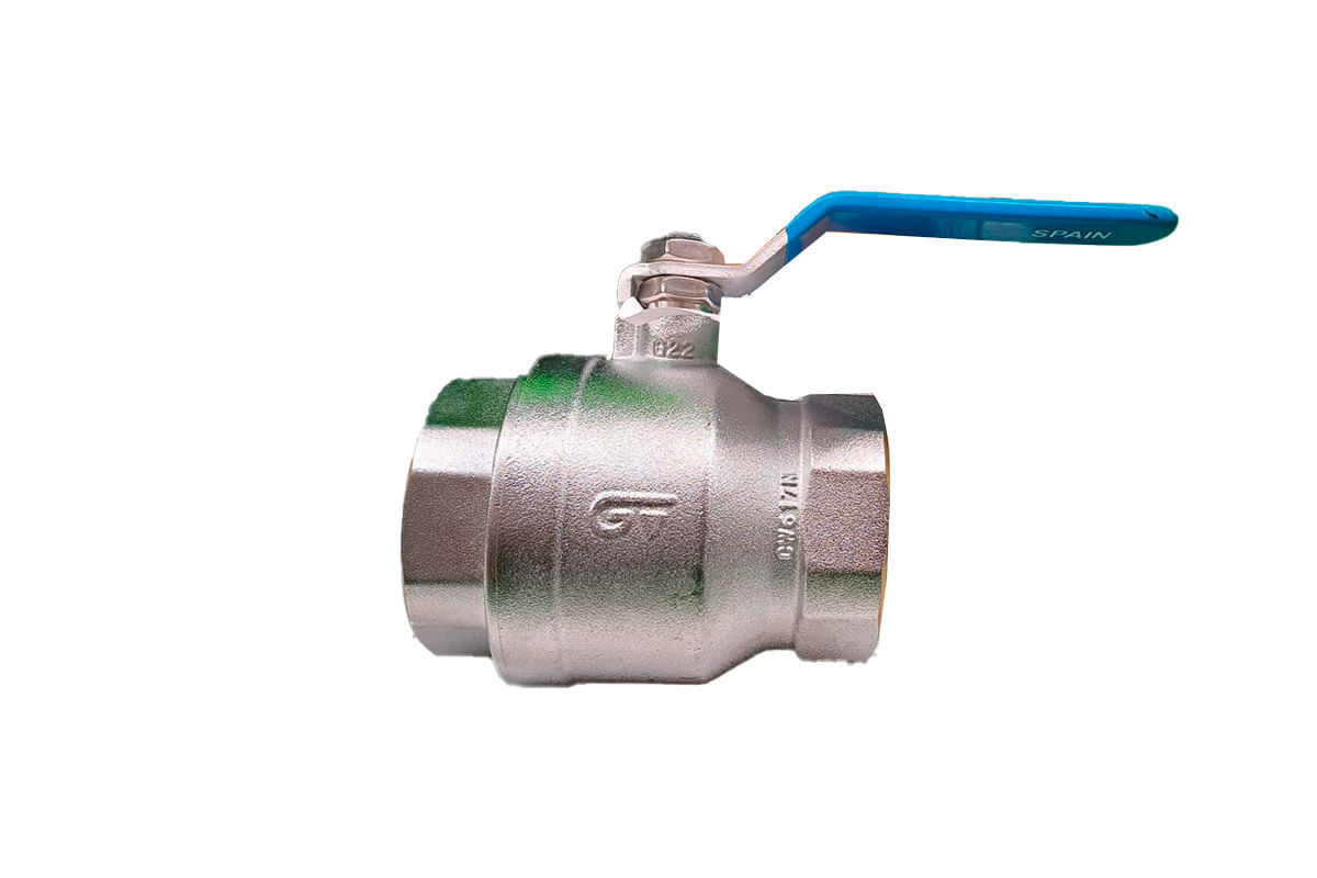 VALVULA DE BOLA 1/4 VUELTA GENEBRE 3'' CROMADO